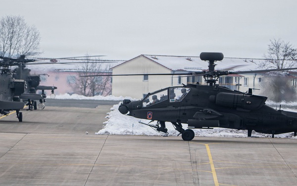 12th Combat Aviation Brigade Departs for Aviation Maneuver Training Exercise Center 26-01