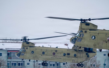 12th Combat Aviation Brigade Departs for Aviation Maneuver Training Exercise Center 26-01