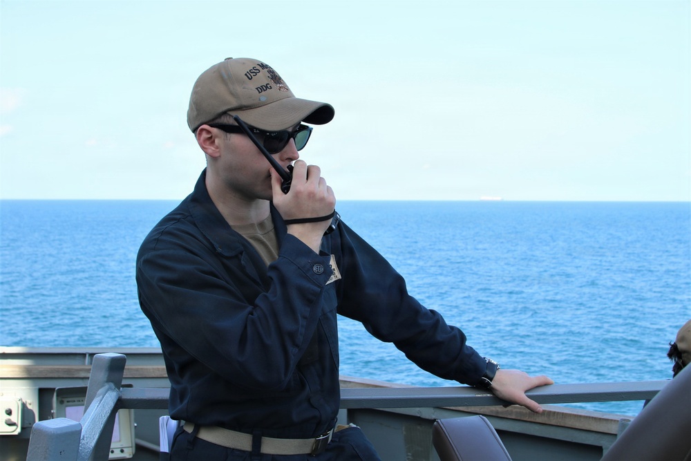 USS McFAUL Conducts Small Boat Operations in the Arabian Gulf