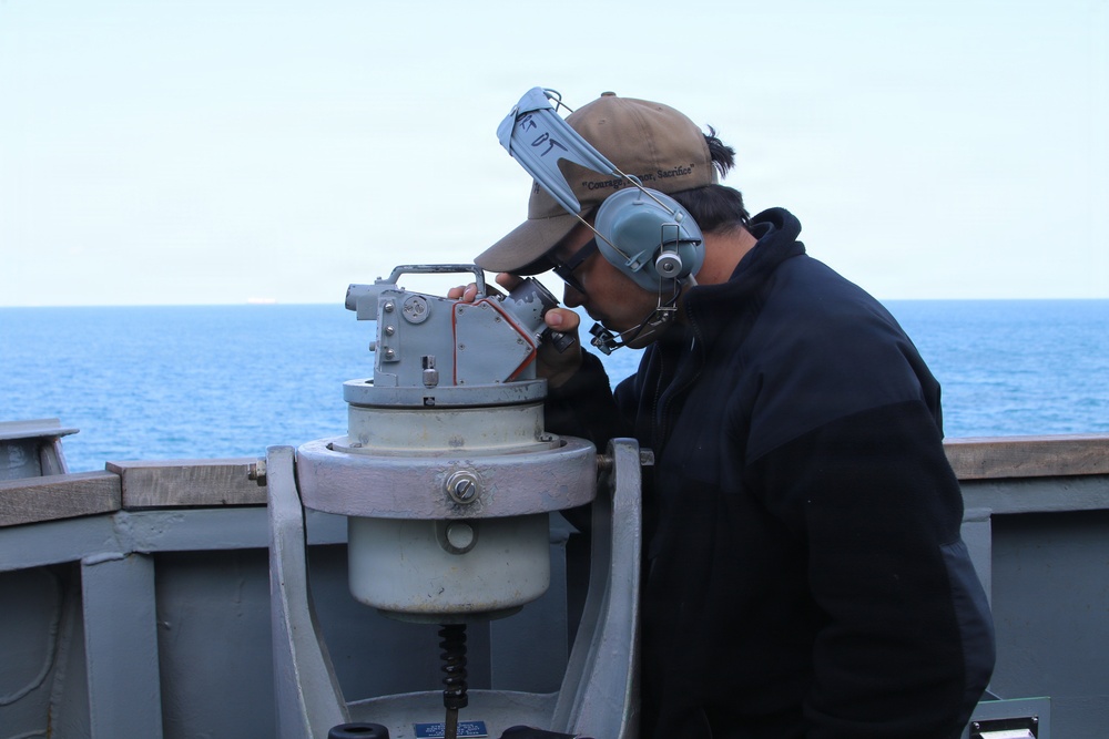 USS McFAUL Conducts Small Boat Operations in the Arabian Gulf