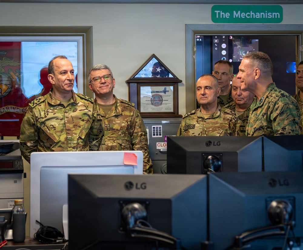 MARCENT Commander Welcomes Lebanese Armed Forces Chief of Defense