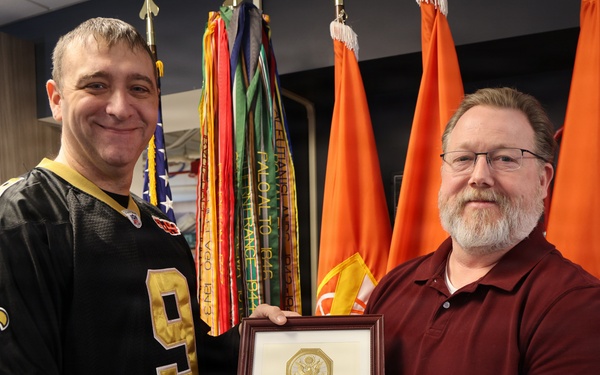 Mr. Justin Cristol recognized for 30 years of service