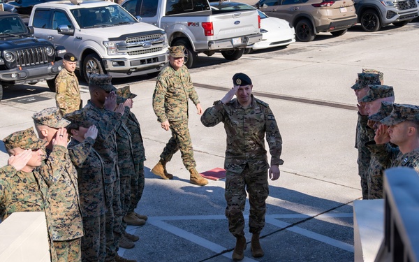 MARCENT Commander Welcomes Lebanese Armed Forces Chief of Defense