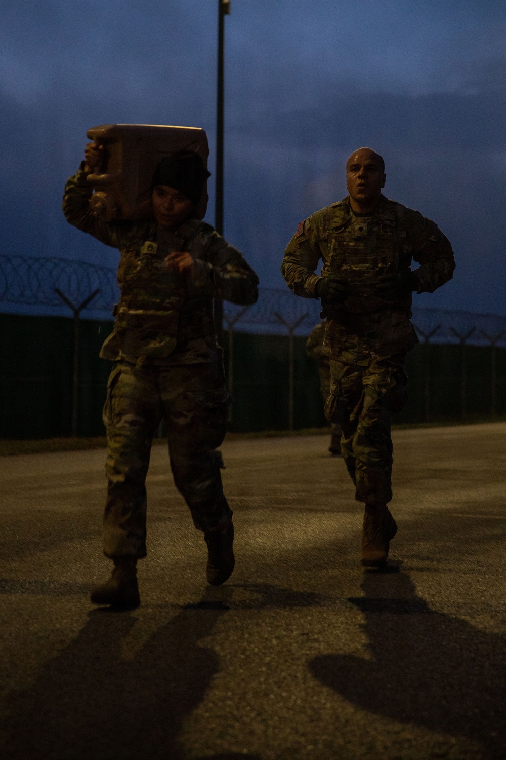 SETAF-AF leads physical training during sergeants time