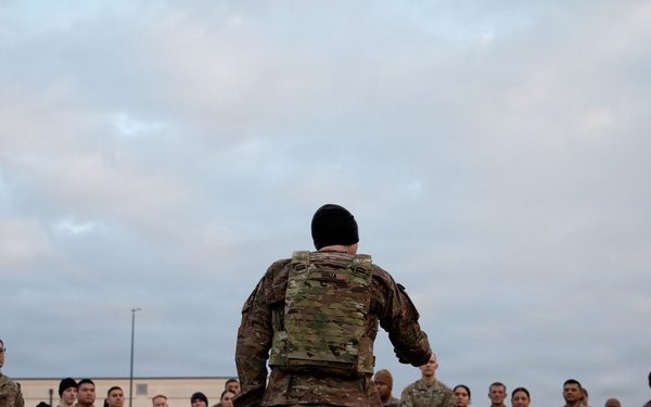 SETAF-AF leads physical training during sergeants time
