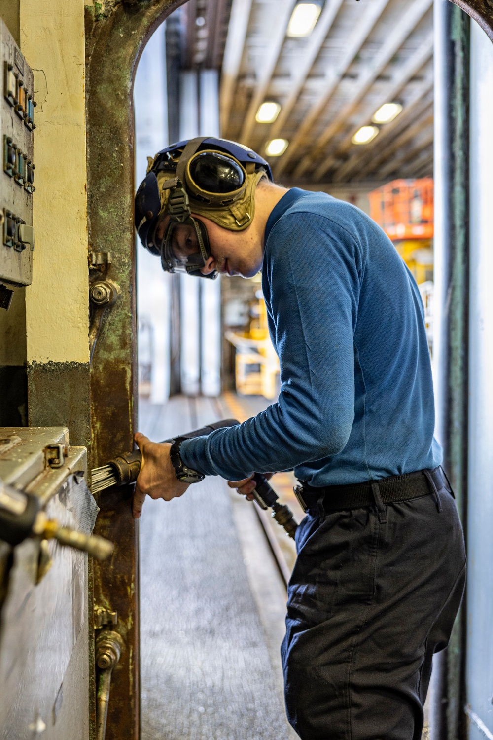 USS Iwo Jima Conducts Daily Operations