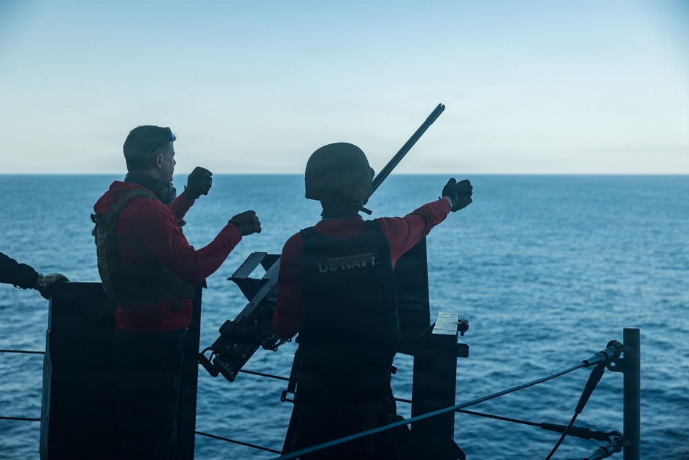 11th MEU Marines, Sailors Conduct SCAT Drills Aboard USS Boxer