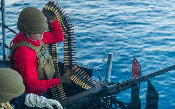 11th MEU Marines, Sailors Conduct SCAT Drills Aboard USS Boxer
