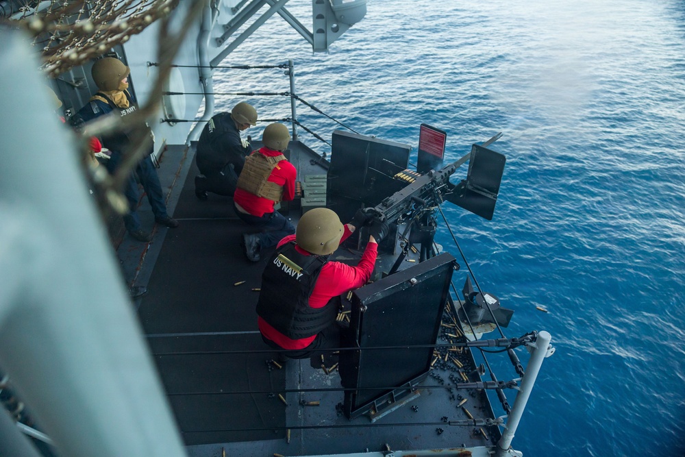 11th MEU Marines, Sailors Conduct SCAT Drills Aboard USS Boxer