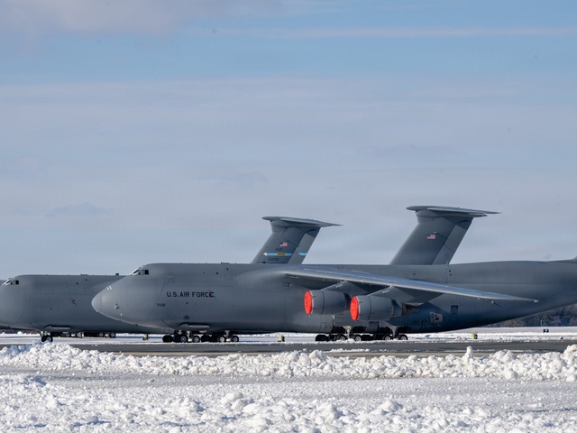 Winter Storm hits Dover AFB