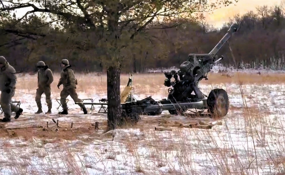 1-120th Field Artillery troops get cold-weather acquainted during special January training