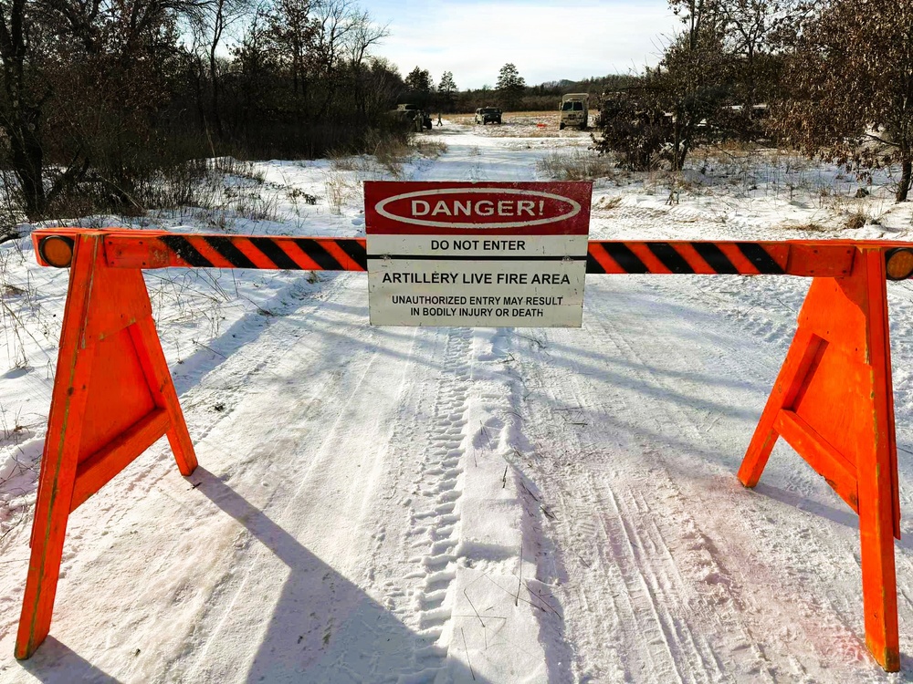 1-120th Field Artillery troops get cold-weather acquainted during special January training