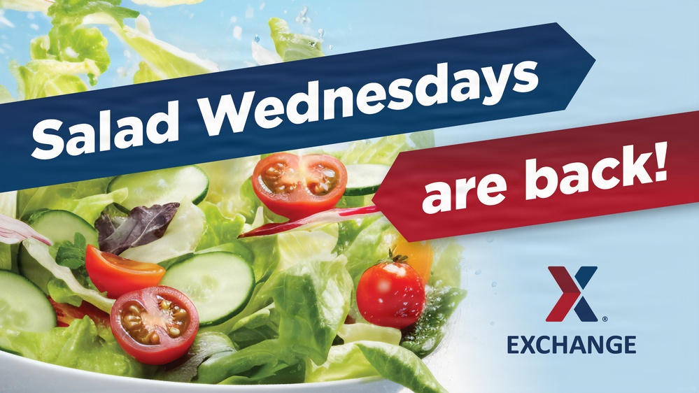 Fresh Flavors Meet Fresh Savings as Salad Wednesday Returns for Exchange Diners