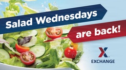 Fresh Flavors Meet Fresh Savings as Salad Wednesday Returns for Exchange Diners
