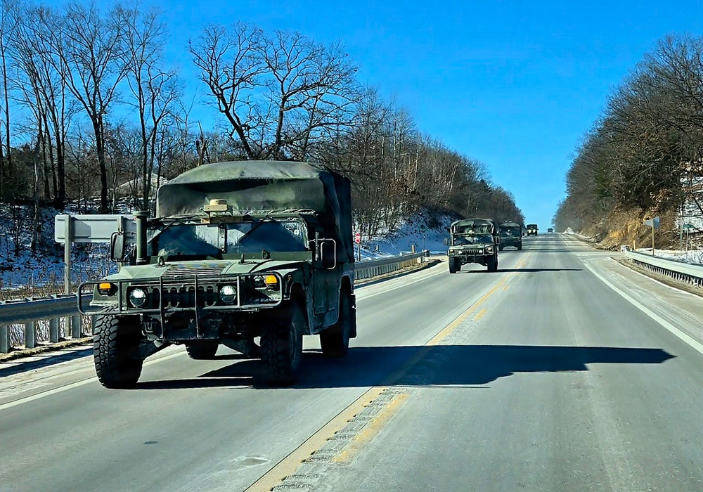 1-120th Field Artillery troops get cold-weather acquainted during special January training