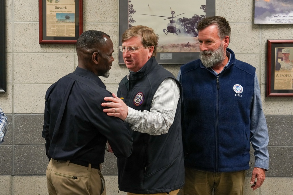 Governor Reeves meets with FEMA officials in Mississippi