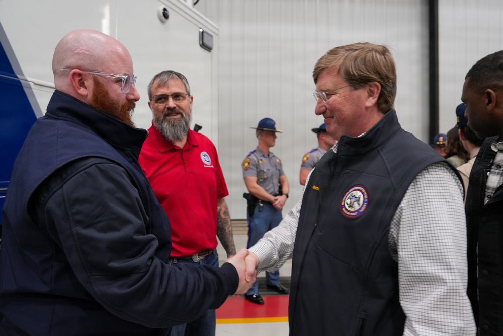 Governor Reeves meets with FEMA officials in Mississippi