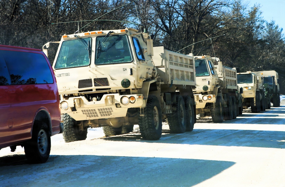 1-120th Field Artillery troops get cold-weather acquainted during special January training