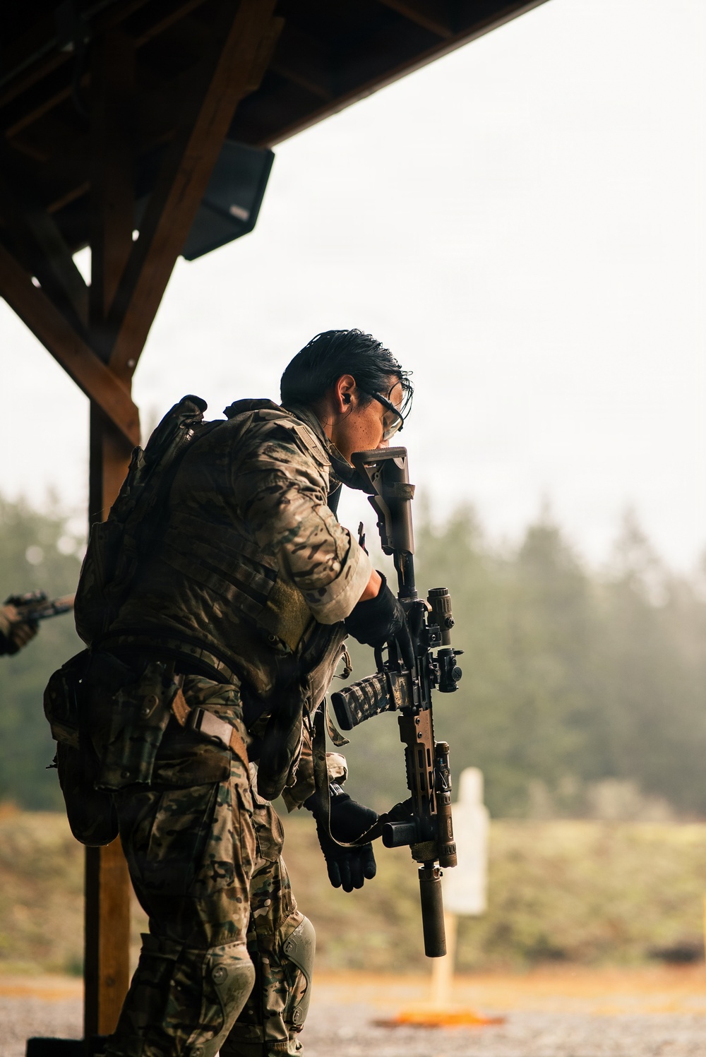 1SFG(A) Green Berets conduct combat marksmanship training