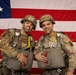 Twin Paratroopers take part in an airborne operation