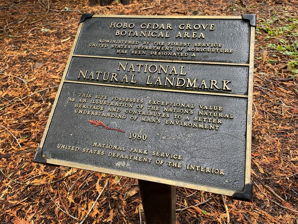 Historic Cedar Grove on Idaho Panhandle National Forests