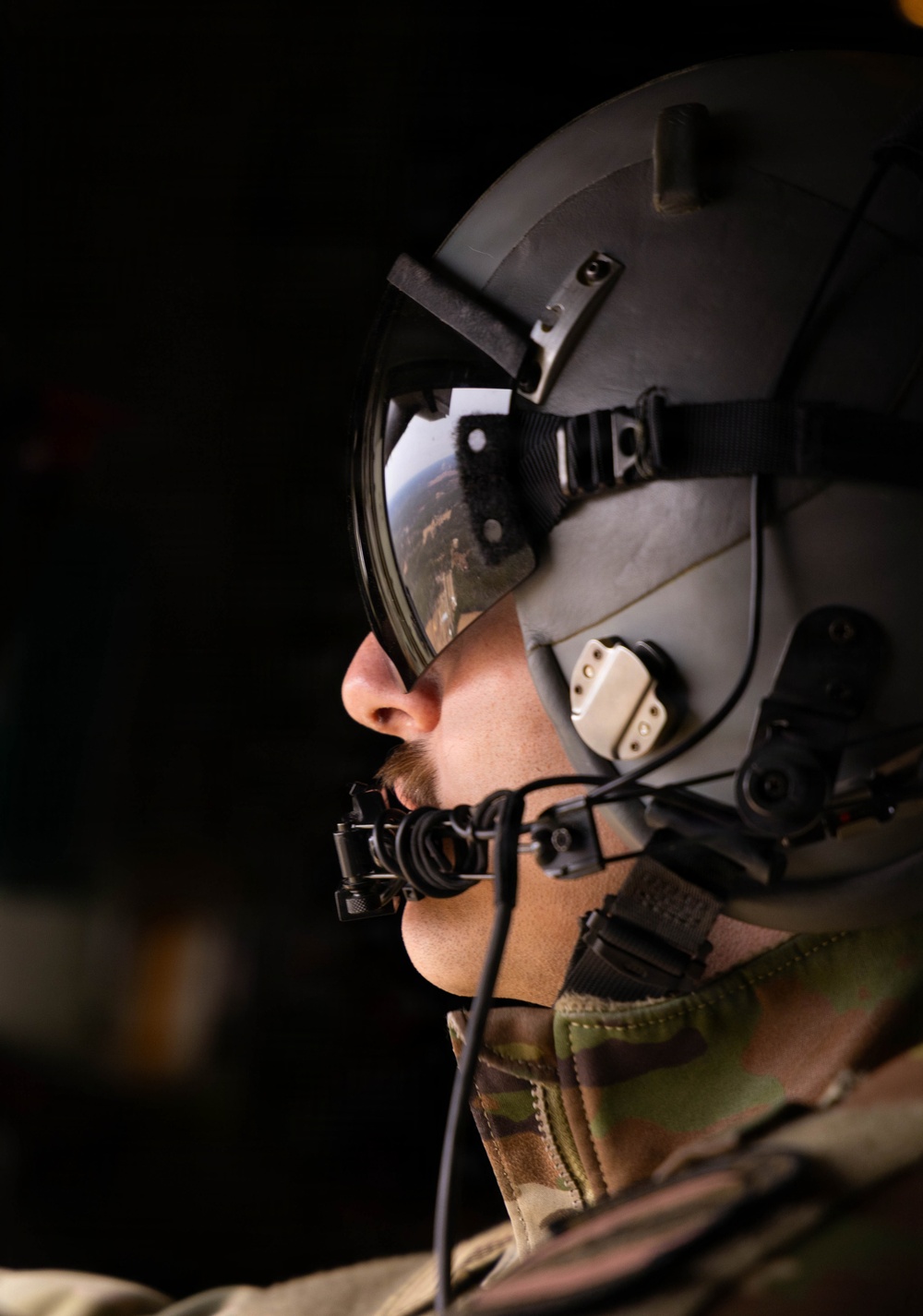 Twin Paratroopers take part in an airborne operation