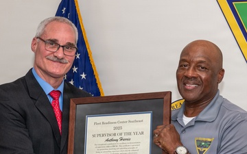 Naval Air Systems Command recognizes Fleet Readiness Center Southeast’s 2025 Supervisor of the Year winner