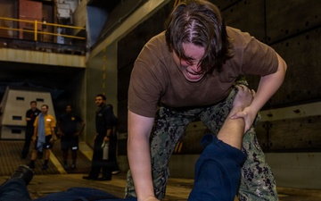 Iwo Jima Sailors Conduct SRF-B