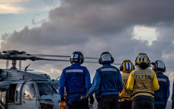 USS Iwo Jima Conducts Flight Operations