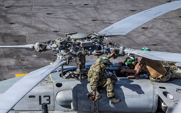 USS Iwo Jima Conducts Daily Operations