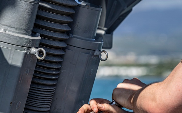 USS Iwo Jima Conducts Daily Operations