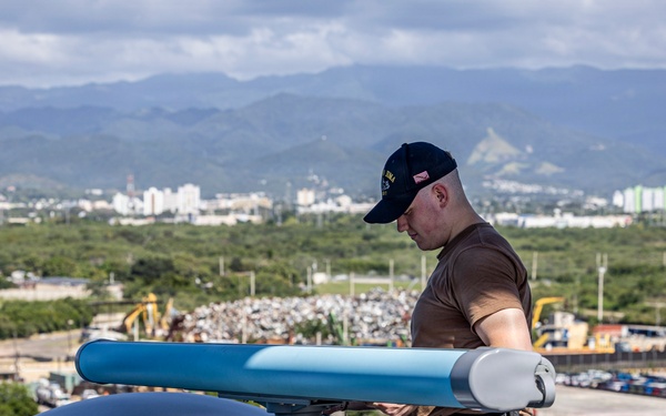 USS Iwo Jima Conducts Daily Operations