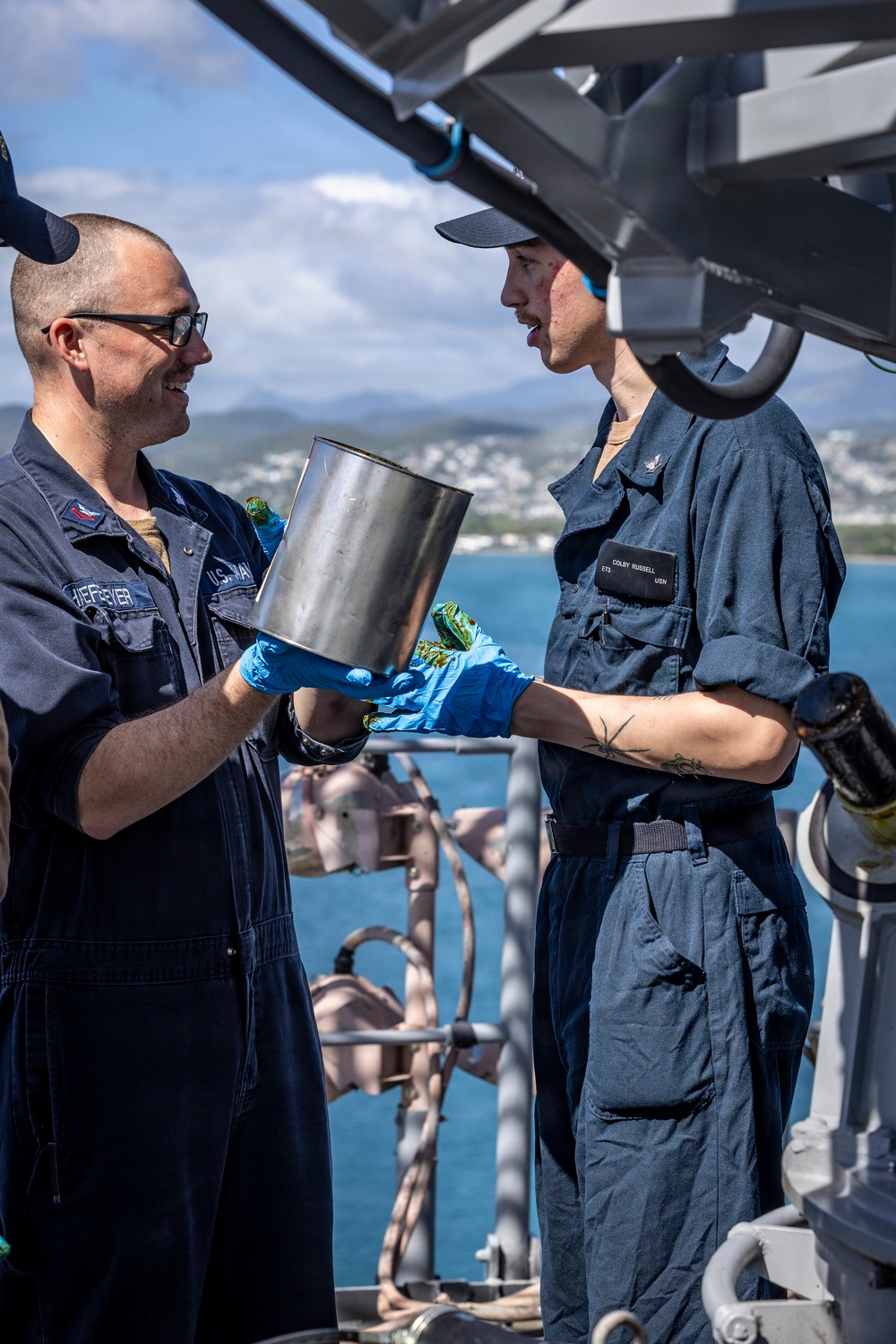 USS Iwo Jima Conducts Daily Operations