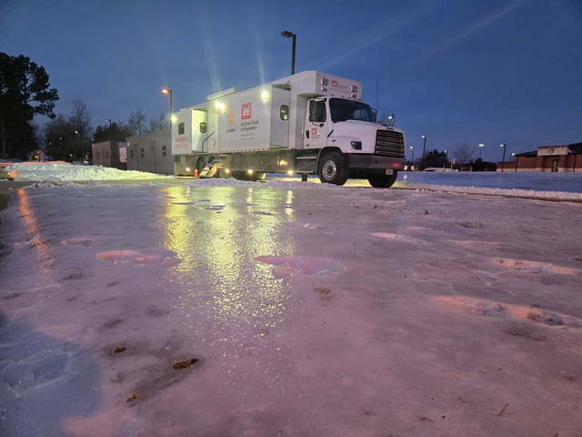 Fort Lee hosts FEMA to support Virginia winter storm response