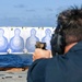 Small arms qualifications held on USS Lake Erie (CG 70)