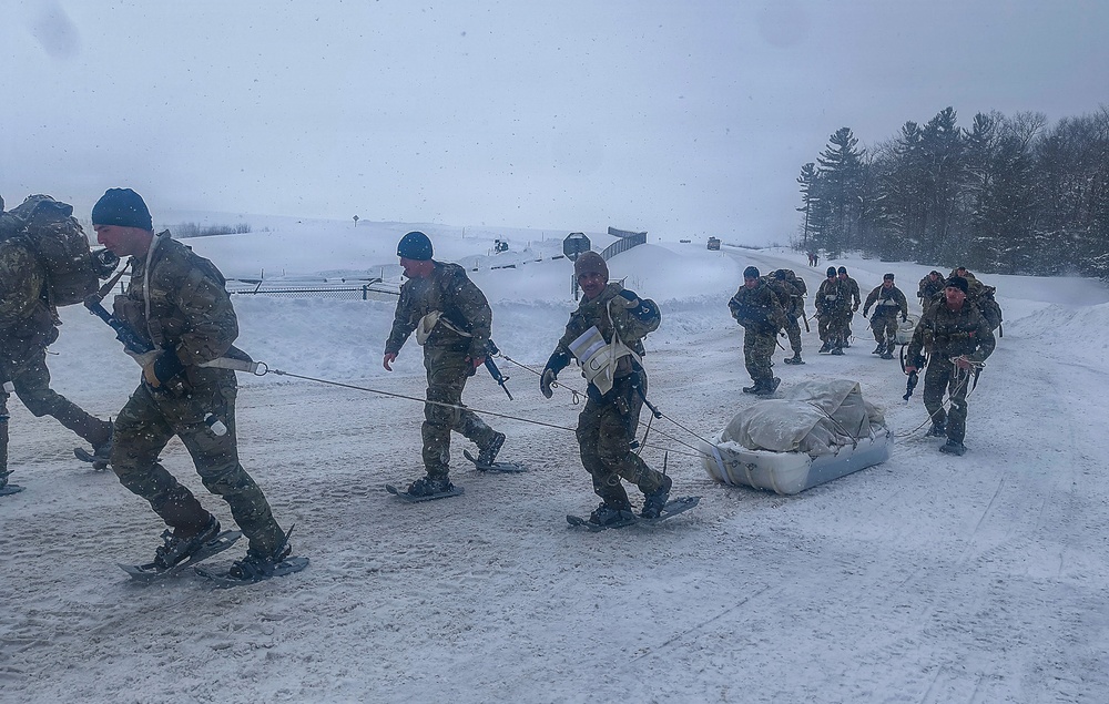 West Point Cadets Test Leadership and Endurance During D-Series Winter Challenge