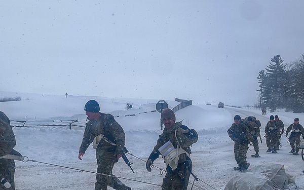 West Point Cadets Test Leadership and Endurance During D-Series Winter Challenge