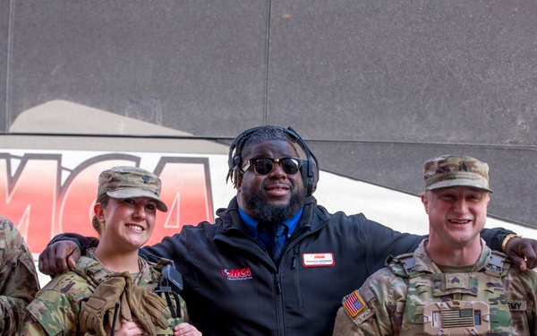 Soldiers with the Alabama National Guard Patrol Areas Around Gallery Place Chinatown