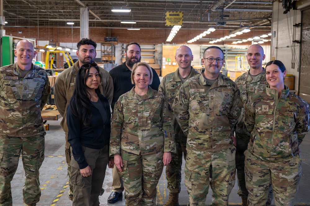 Kirtland Leadership coins 377 LRS performers