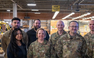 Kirtland Leadership coins 377 LRS performers