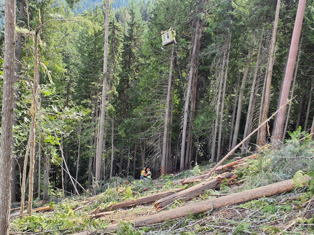Timber harvest on the Idaho Panhandle National Forests