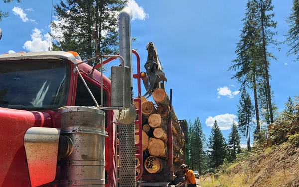 Timber harvest on the Idaho Panhandle National Forests