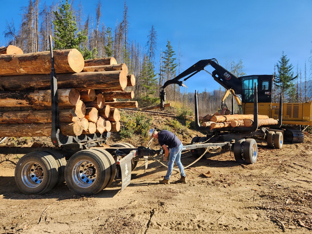 Timber harvest on the Idaho Panhandle National Forests