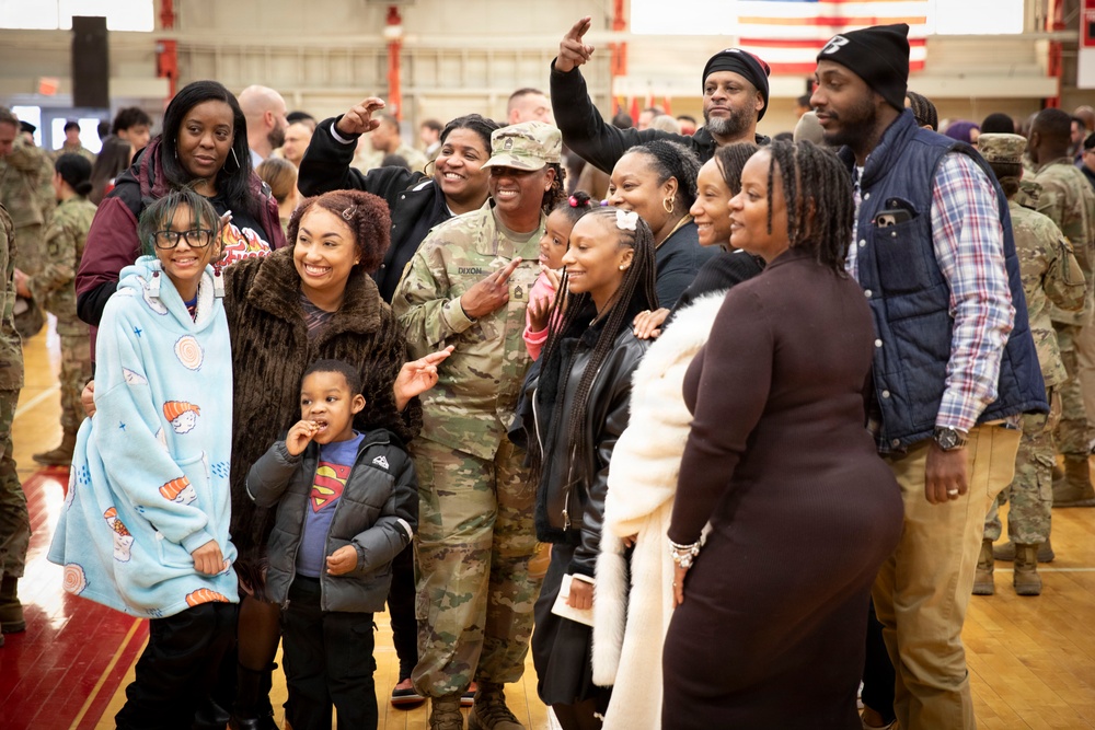 55th Sustainment Brigade &amp; 410th Signal Company conduct deployment ceremony
