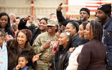 55th Sustainment Brigade &amp; 410th Signal Company conduct deployment ceremony