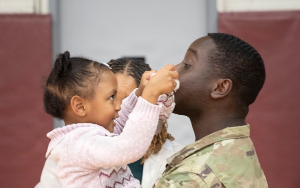 55th Sustainment Brigade &amp; 410th Signal Company conduct deployment ceremony