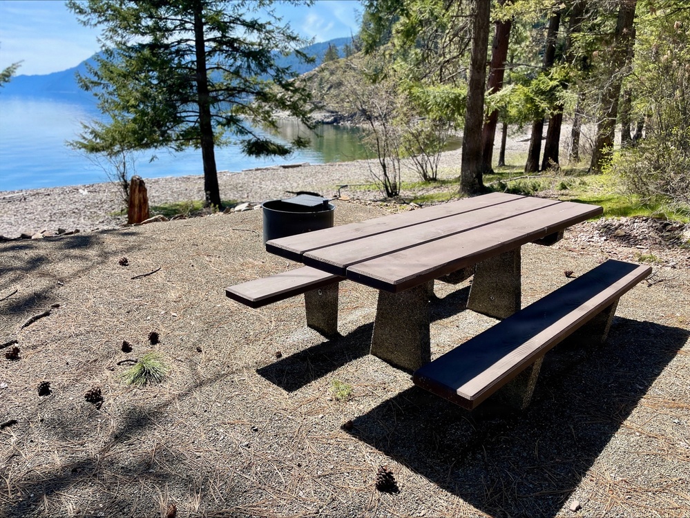 Green Bay Campground on the Idaho Panhandle National Forests