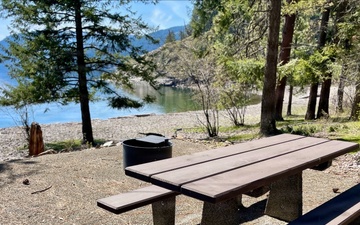 Green Bay Campground on the Idaho Panhandle National Forests