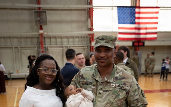 55th Sustainment Brigade &amp; 410th Signal Company conduct deployment ceremony