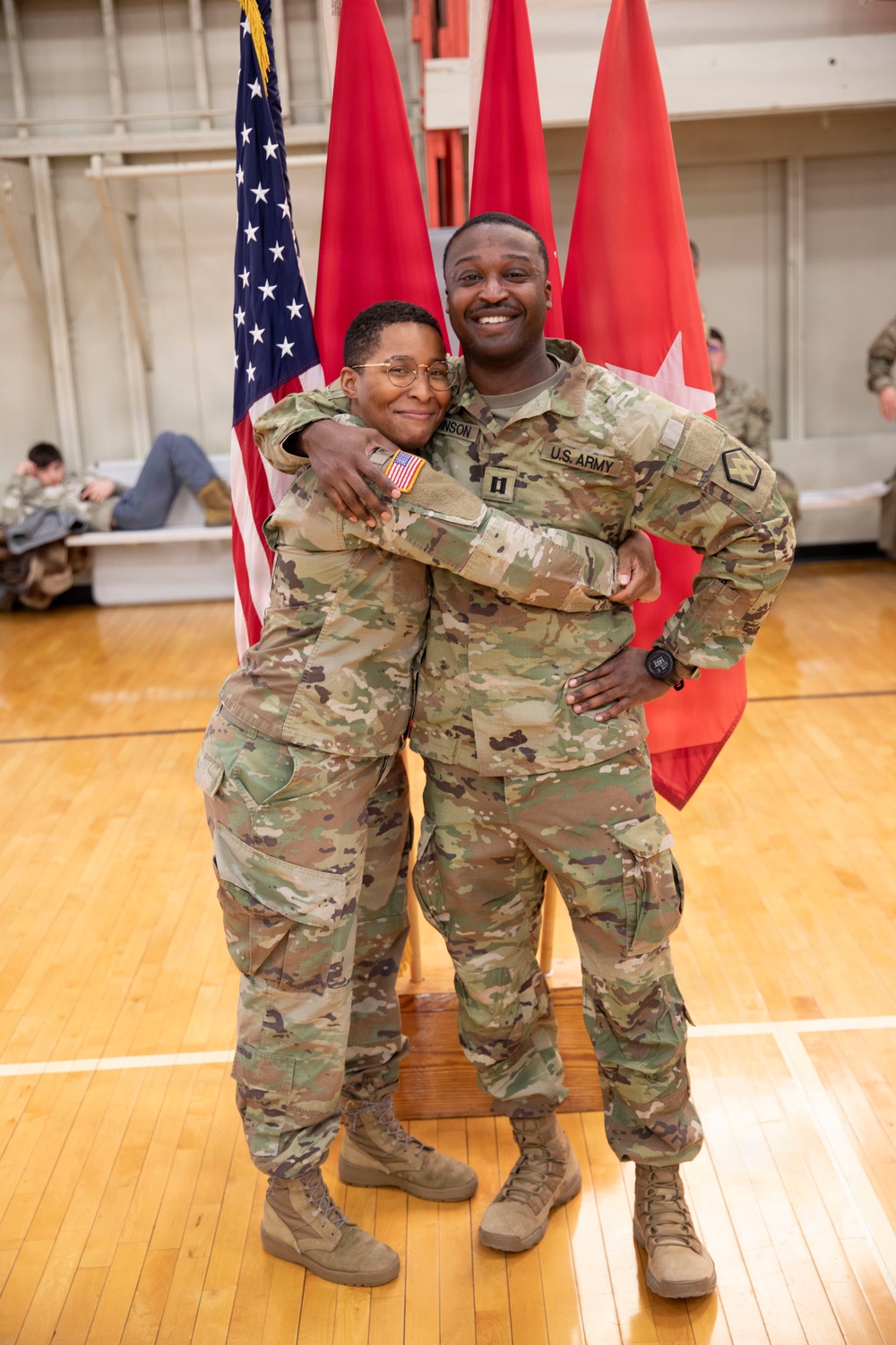 55th Sustainment Brigade &amp; 410th Signal Company conduct deployment ceremony